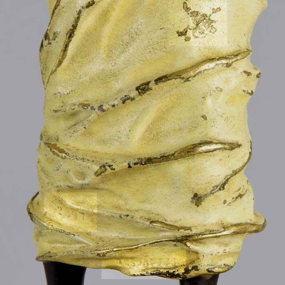 Cold Painted Franz Bergman Bronze 