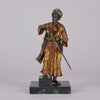 Franz Bergman bronze Warrior - Vienna Bronze - Hickmet Fine Arts