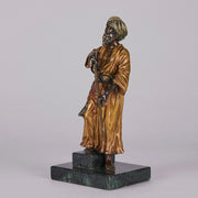 Franz Bergman bronze Warrior - Vienna Bronze - Hickmet Fine Arts