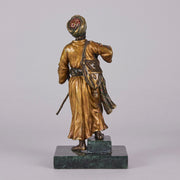 Franz Bergman bronze Warrior - Vienna Bronze - Hickmet Fine Arts