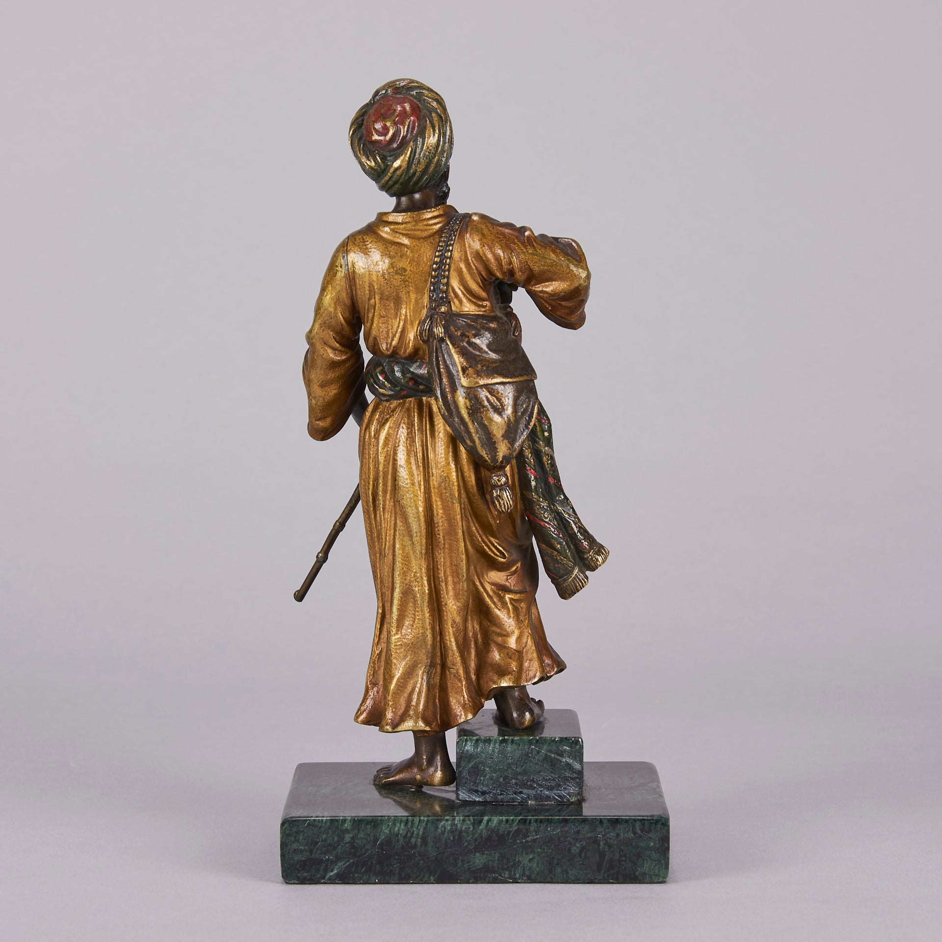 Franz Bergman bronze Warrior - Vienna Bronze - Hickmet Fine Arts