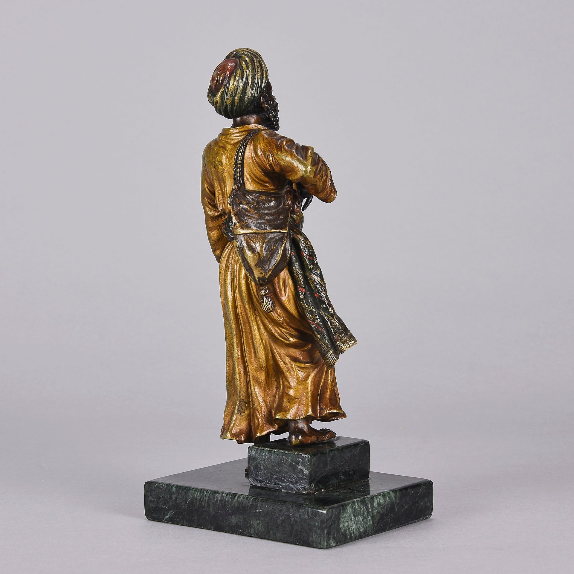 Franz Bergman bronze Warrior - Vienna Bronze - Hickmet Fine Arts