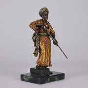 Franz Bergman bronze Warrior - Vienna Bronze - Hickmet Fine Arts