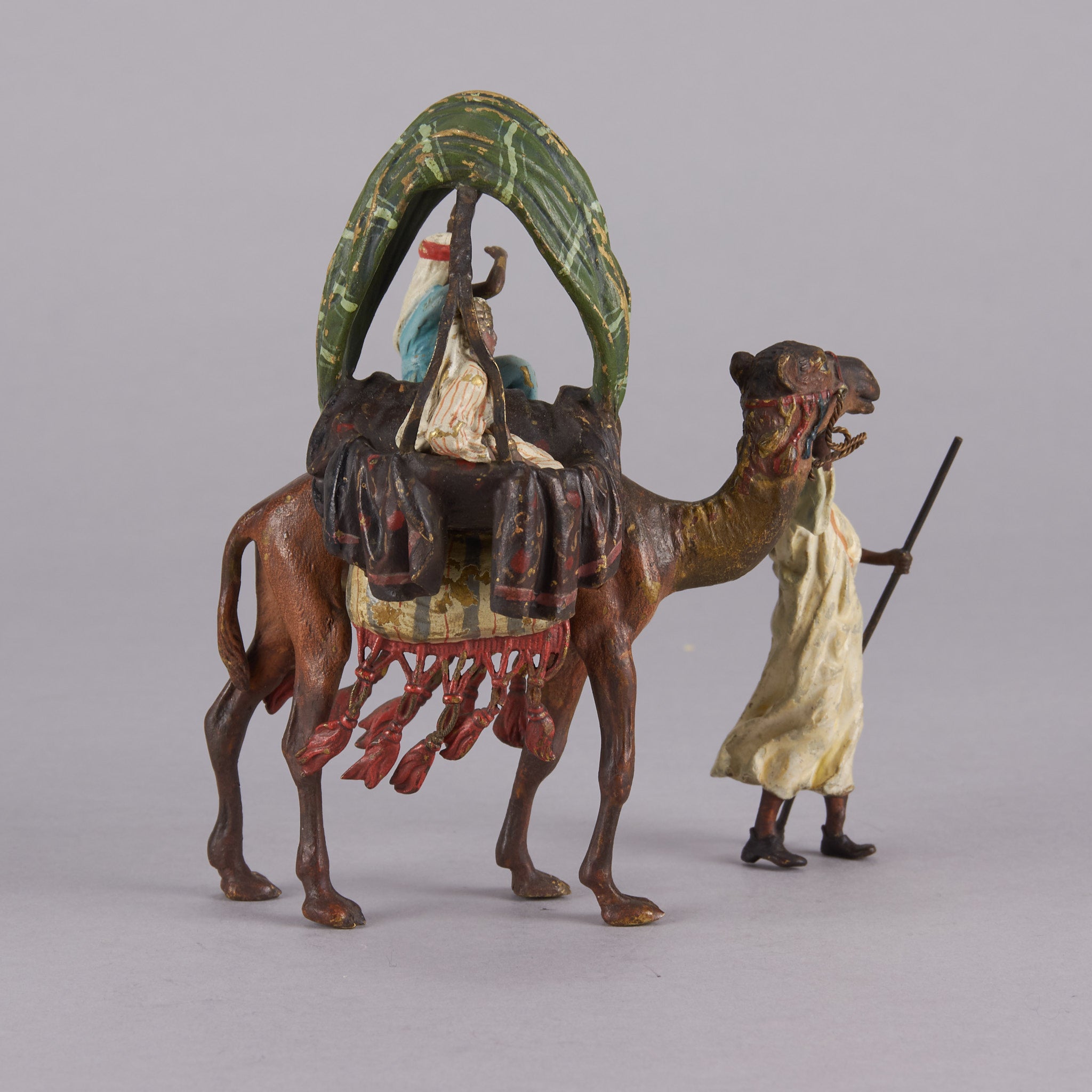 Franz Bergman Camel Ride Bergman Bronze Hickmet Fine Arts franz-bergman-camel-ride-bergman-bronze-hickmet-fine-arts