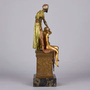 Bergman cold painted Vienna bronze