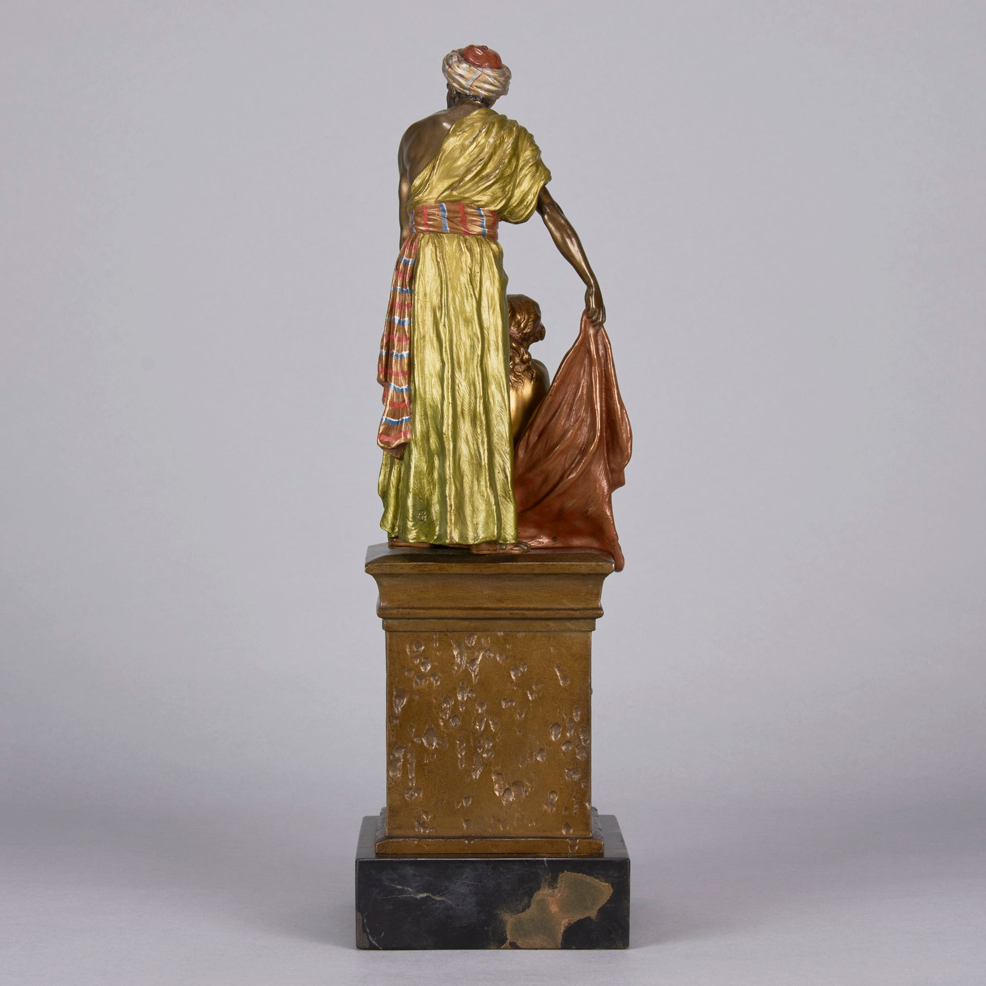 Bergman cold painted Vienna bronze