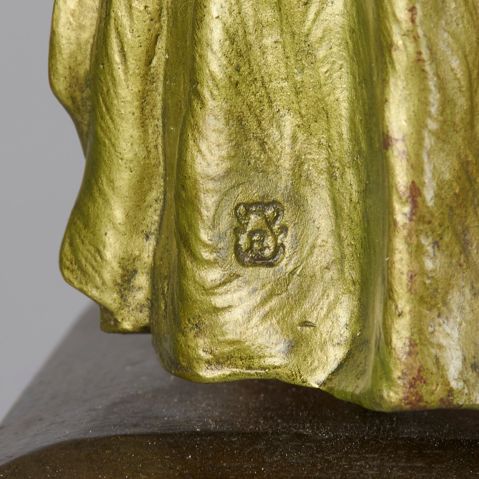 Bergman cold painted Vienna bronze