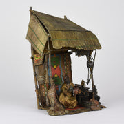 Bergman Bronze  - Tradesman Lamp - Antique Bronze - Bergman Bronze Lamp - bergman cold painted bronze - Hickmet Fine Arts