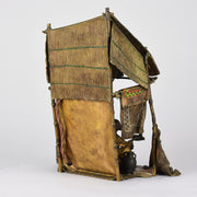 Bergman Bronze  - Tradesman Lamp - Antique Bronze - Bergman Bronze Lamp - bergman cold painted bronze - Hickmet Fine Arts