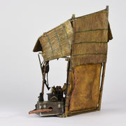 Bergman Bronze  - Tradesman Lamp - Antique Bronze - Bergman Bronze Lamp - bergman cold painted bronze - Hickmet Fine Arts