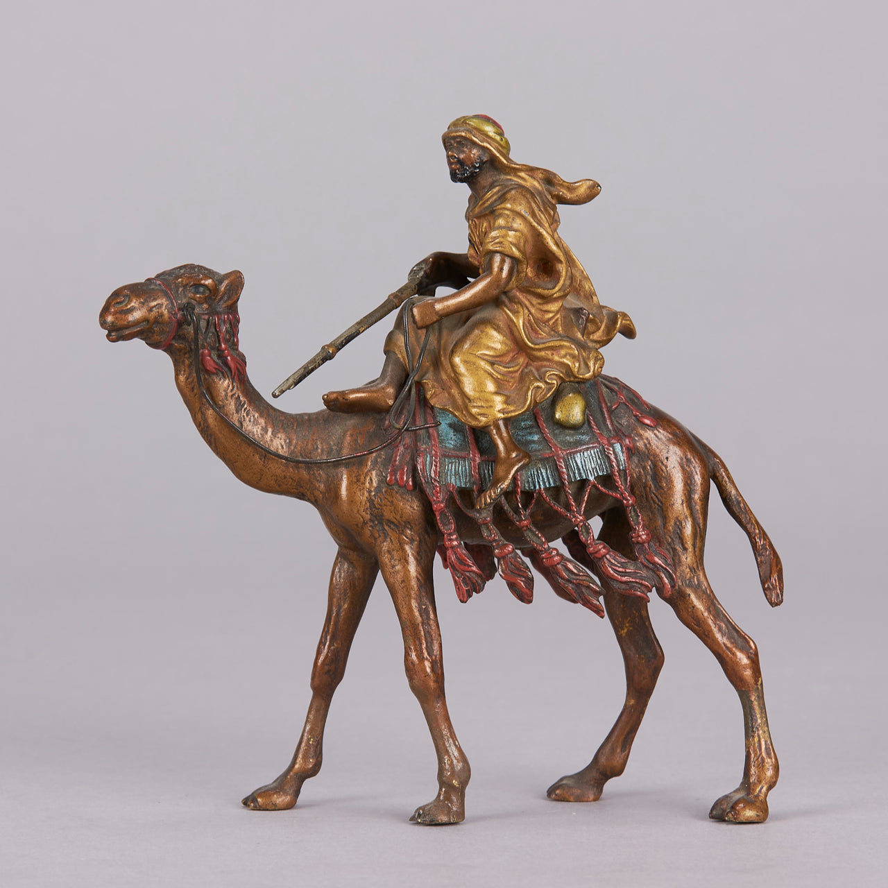 "Warrior Mounted on Camel" by Franz Bergman