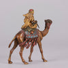 "Warrior Mounted on Camel" by Franz Bergman