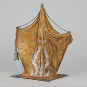 Bergman Bronze -  Bedouin in a Tent - Antique Bronze - bergman cold painted bronze - Hickmet Fine Arts