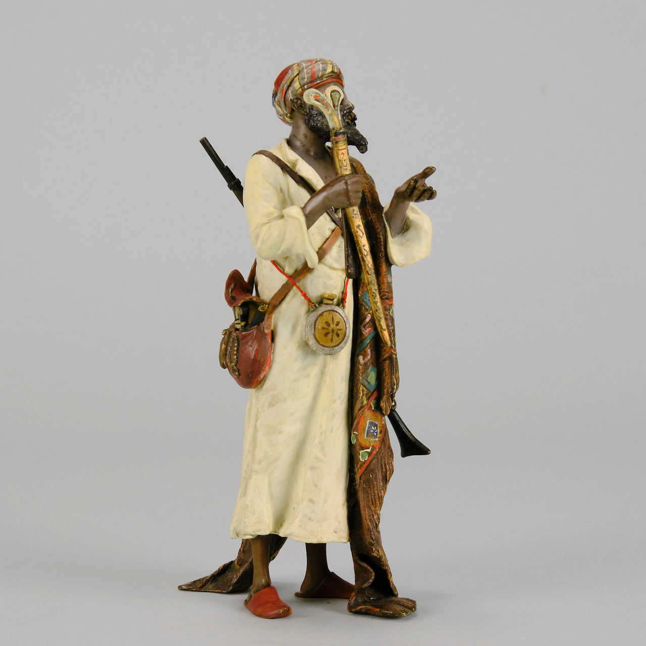 Bergman Arms Dealer - Franz Bergman Bronze - Hickmet Fine Arts