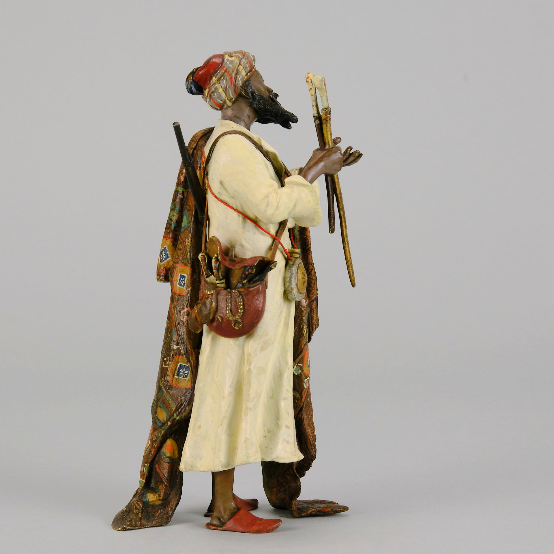 Bergman Arms Dealer - Franz Bergman Bronze - Hickmet Fine Arts