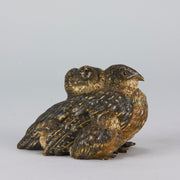 Bergman bronze birds - Antique Bronze - Hickmet Fine Arts