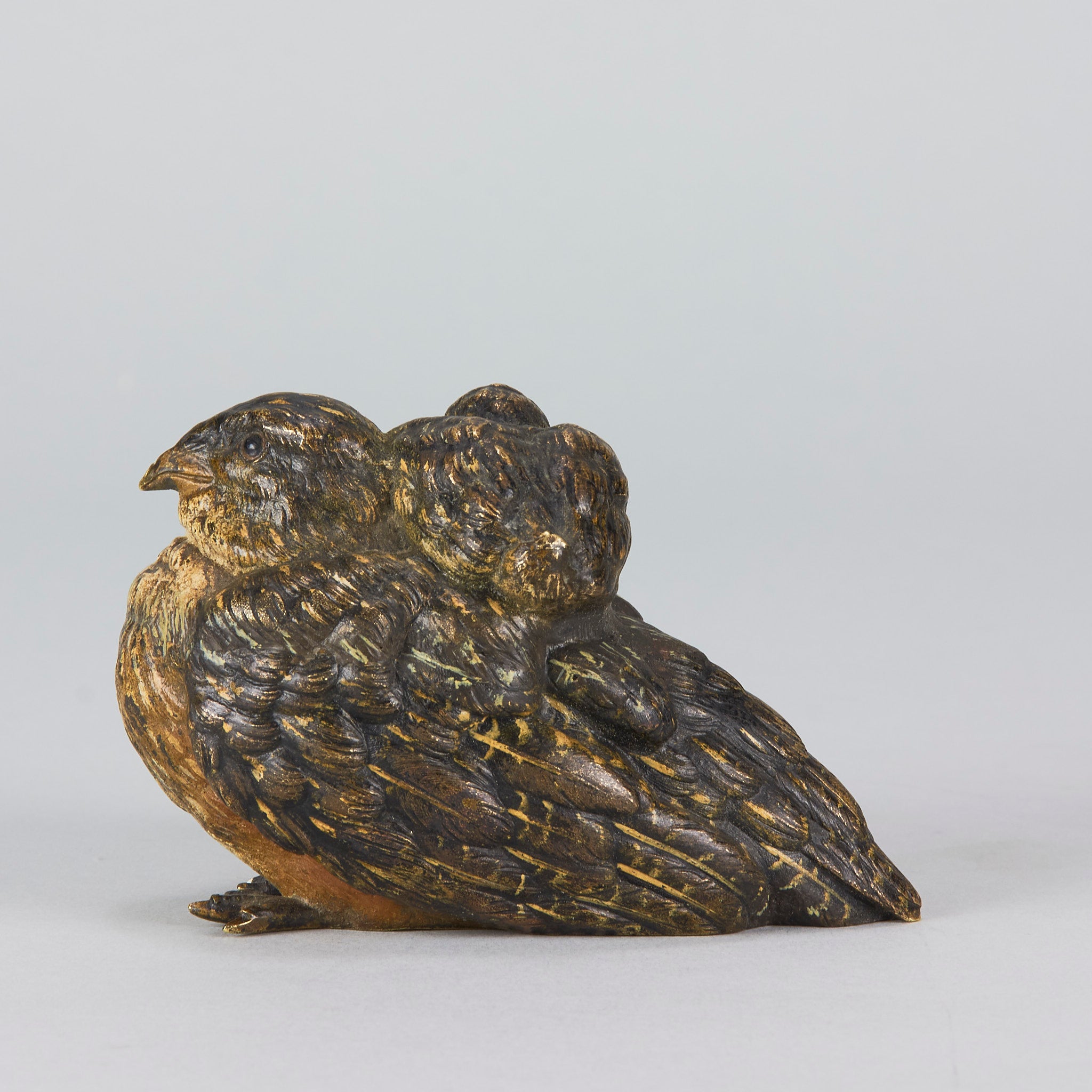 Bird Family - Bergman Bronze - Hickmet Fine Arts