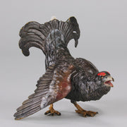Bergman Black Grouse - Franz Bergman Bronze - Hickmet Fine Arts