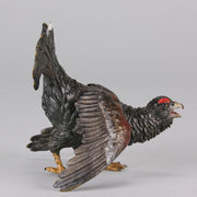 Bergman Black Grouse - Franz Bergman Bronze - Hickmet Fine Arts