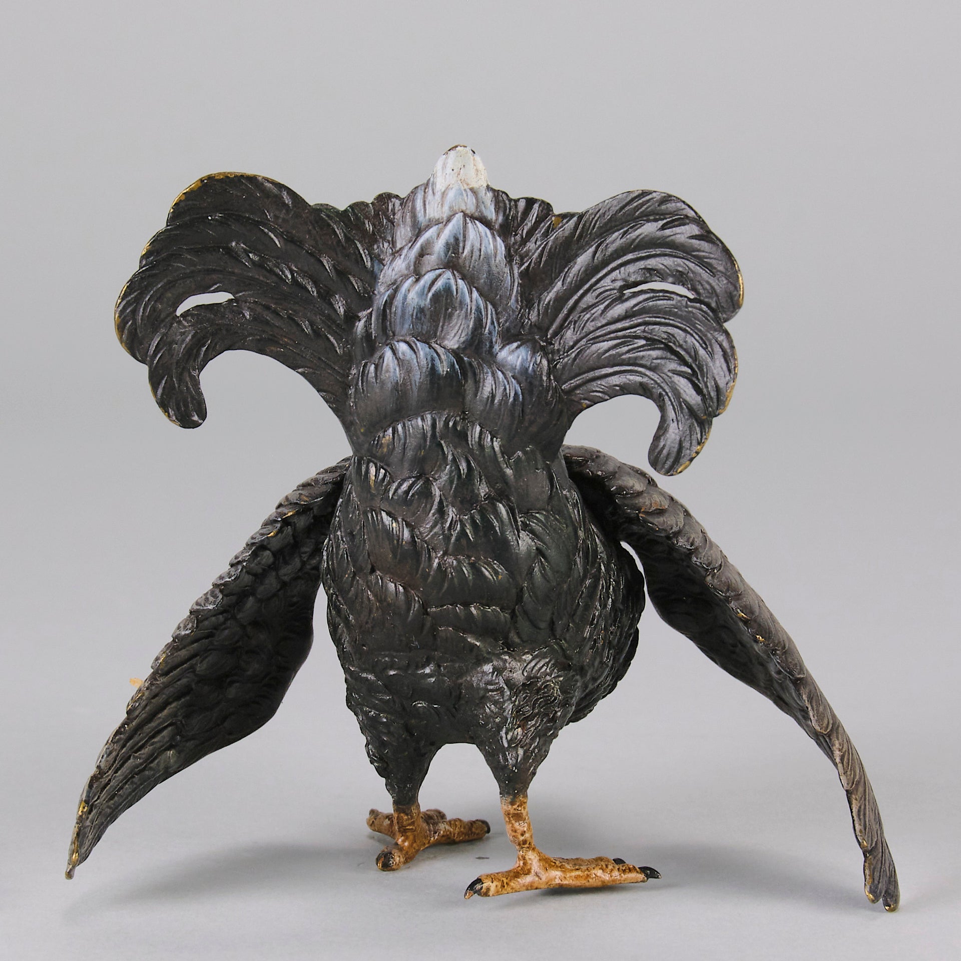Bergman Black Grouse - Franz Bergman Bronze - Hickmet Fine Arts