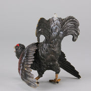 Bergman Black Grouse - Franz Bergman Bronze - Hickmet Fine Arts