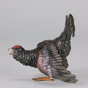Bergman Black Grouse - Franz Bergman Bronze - Hickmet Fine Arts