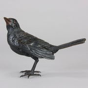 Bergman Blackbird - Franz Bergman Bronze - Hickmet Fine Arts