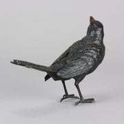 Bergman Blackbird - Franz Bergman Bronze - Hickmet Fine Arts