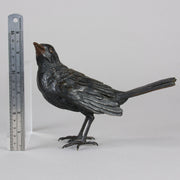 Bergman Blackbird - Franz Bergman Bronze - Hickmet Fine Arts