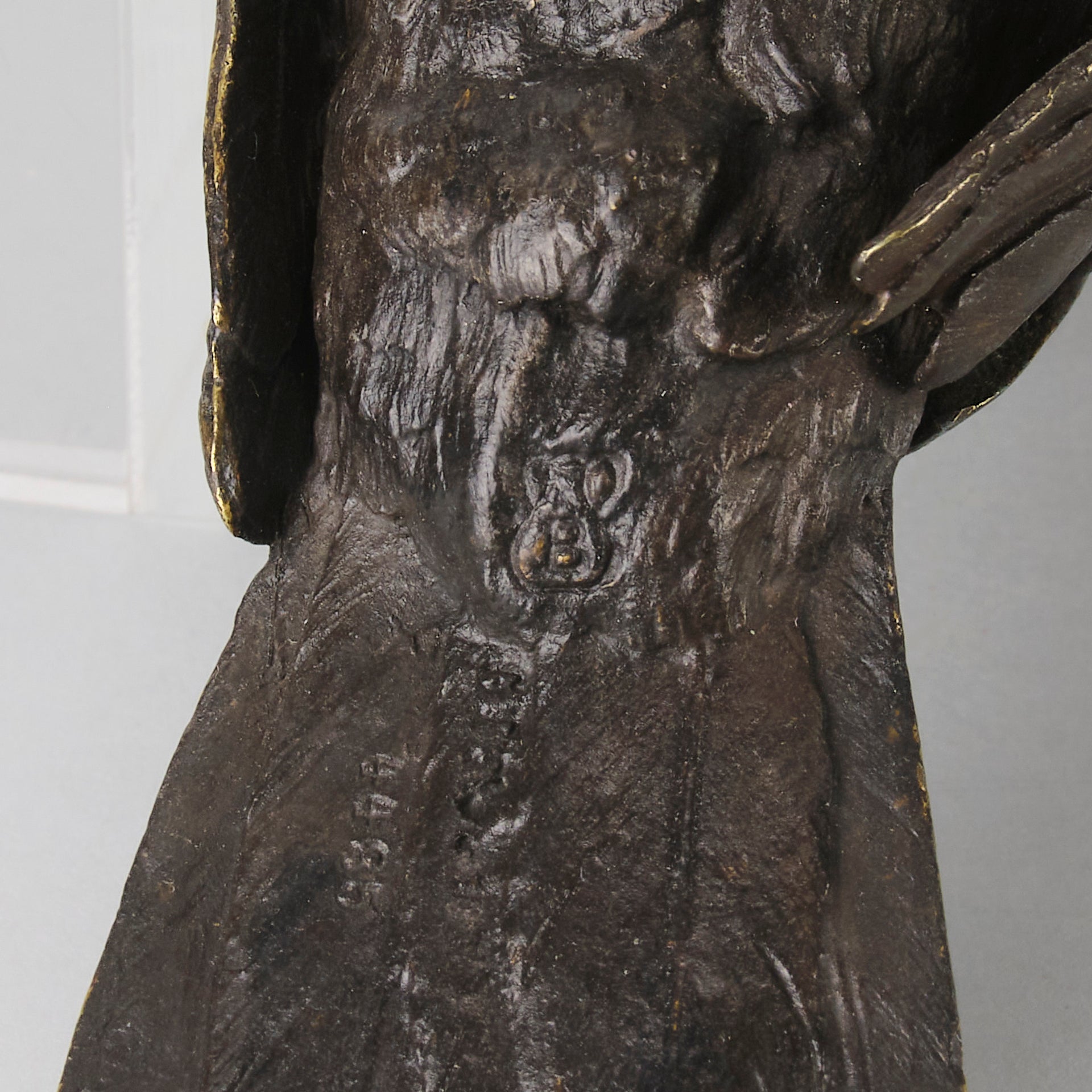 Bergman Bronze - Antique Bronze - Blackbird - Franz Bergman - Bergman cold painted bronze - Hickmet Fine Arts