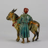 Bergman Boy & Donkey - Franz Bergman Bronze - Hickmet Fine Arts