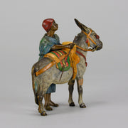 Bergman Boy & Donkey - Franz Bergman Bronze - Hickmet Fine Arts