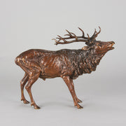 Bergman bronze stag