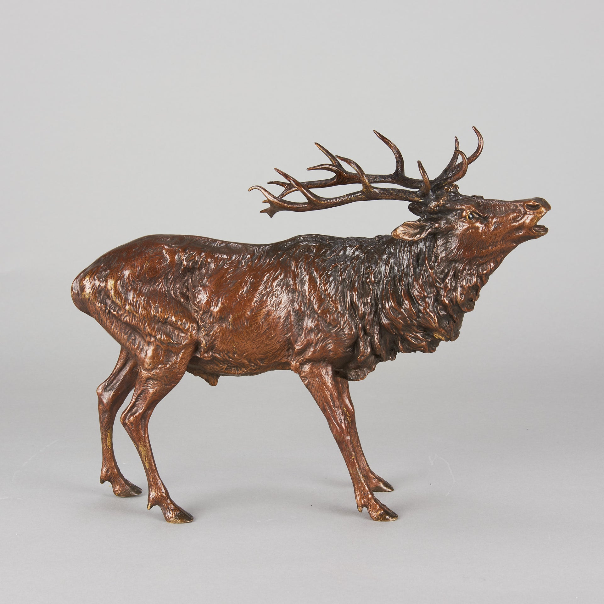 Bergman bronze stag