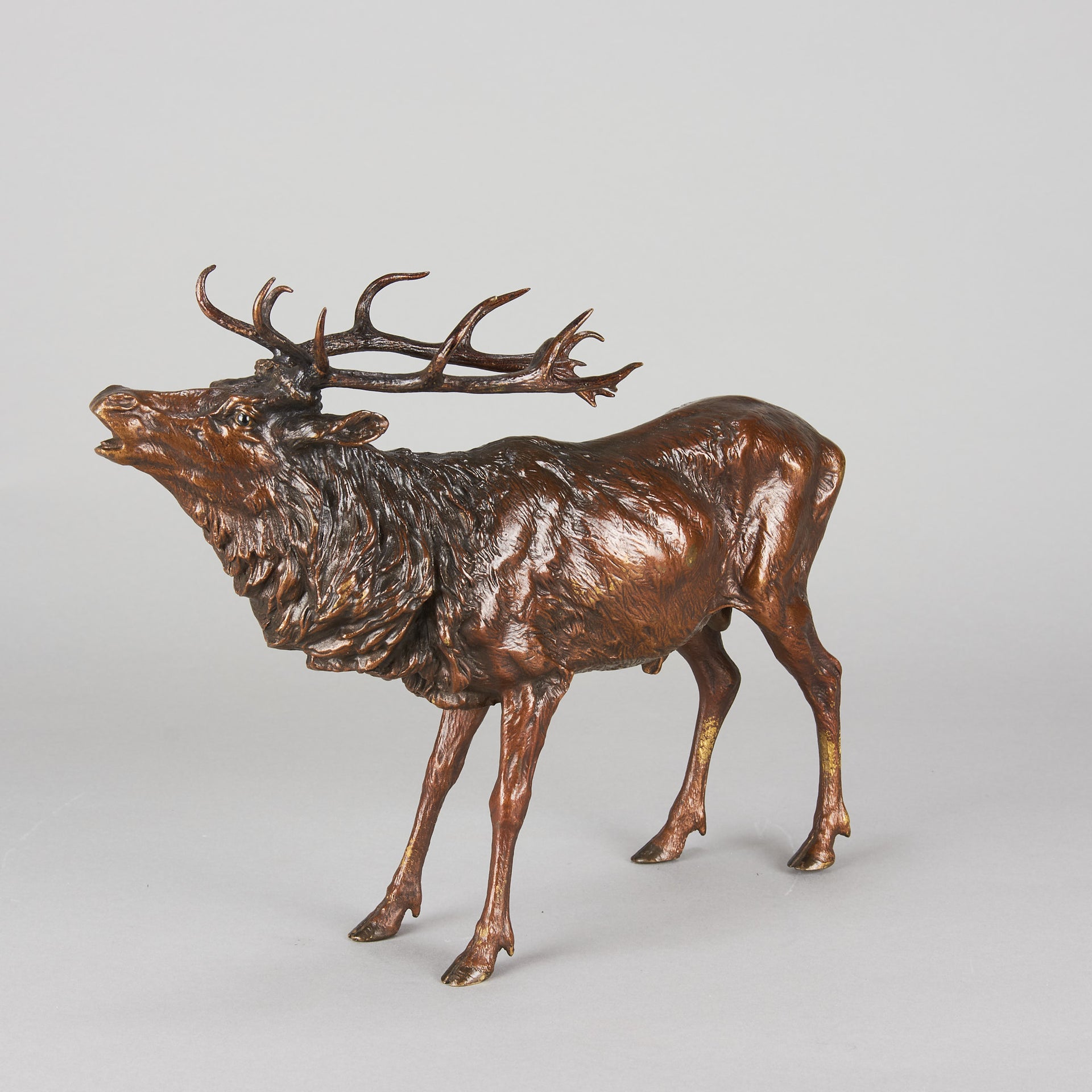Bergman bronze stag