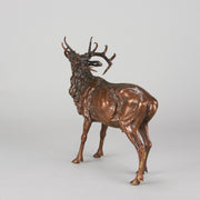 Bergman bronze stag