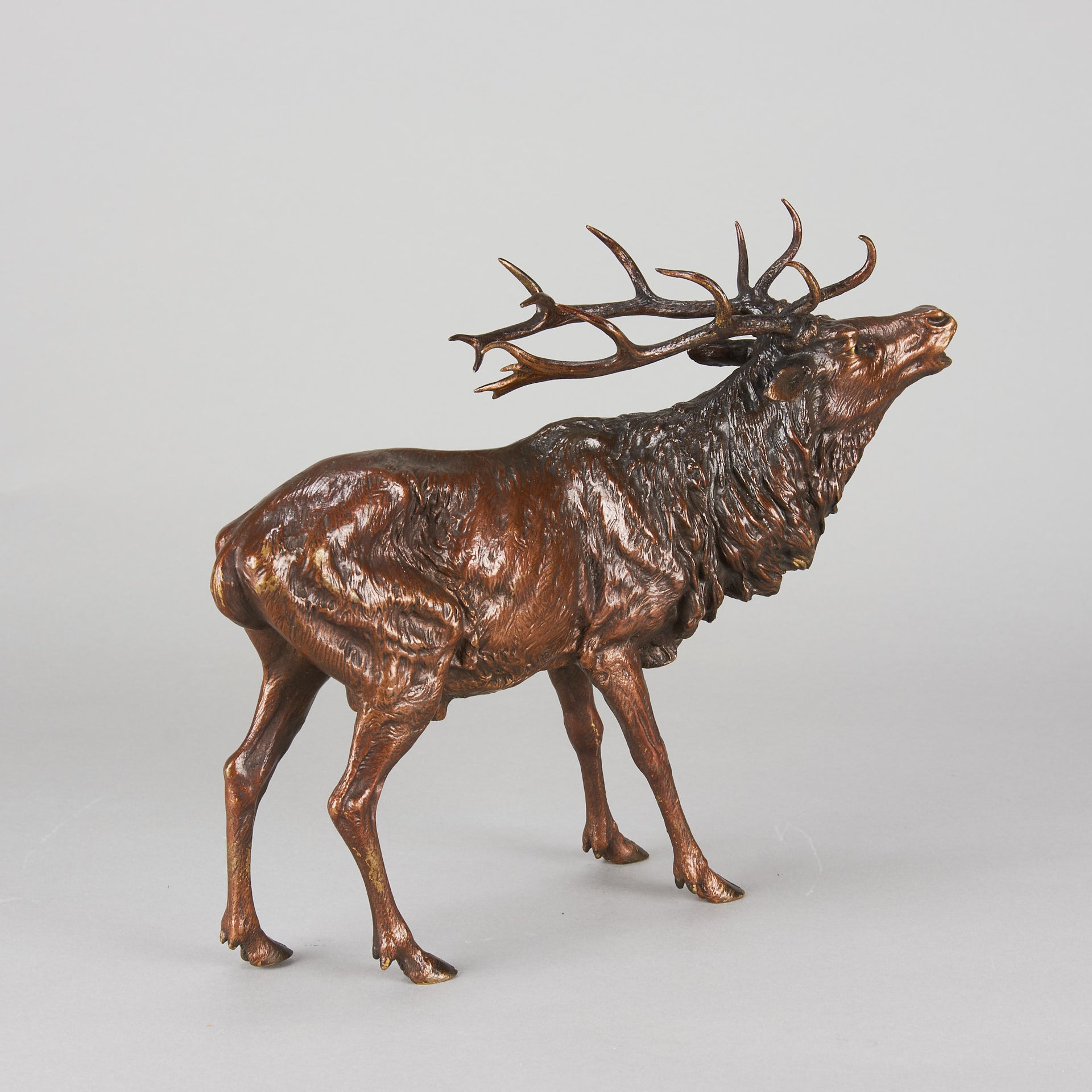 Bergman bronze stag