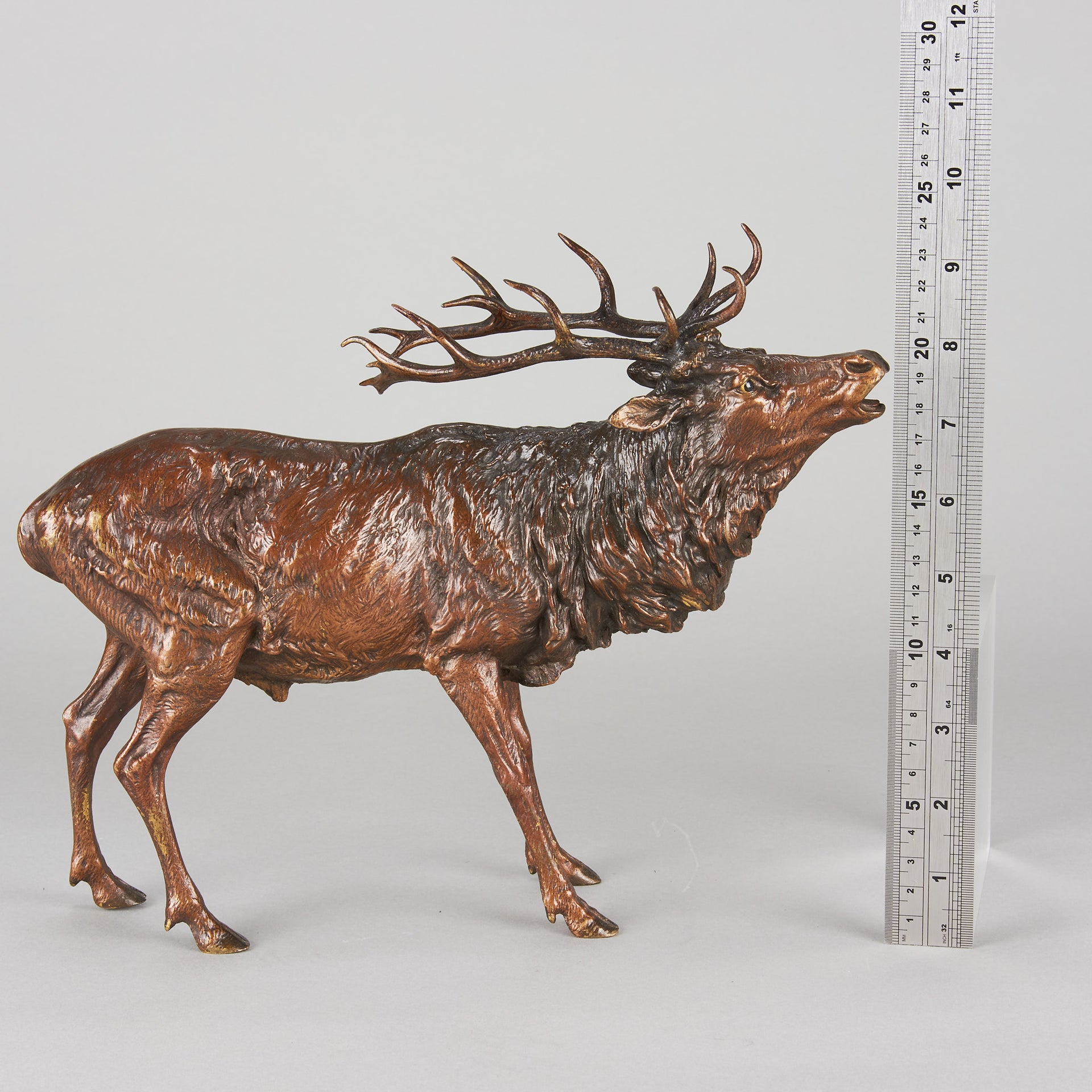Bergman bronze stag