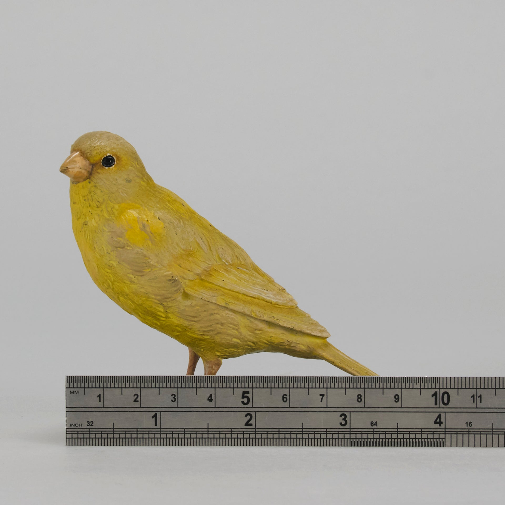Bergman Canary - Austrian Cold Painted Bronze - Hickmet Fine Arts