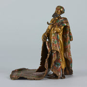 Bergman Bronze Carpet Trader - Antique Bronze Statues - Hickmet Fine Arts