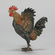 Bergman Cockerel - Austrian Cold Painted Bronze - Hickmet Fine Arts