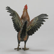 Bergman Cockerel - Austrian Cold Painted Bronze - Hickmet Fine Arts