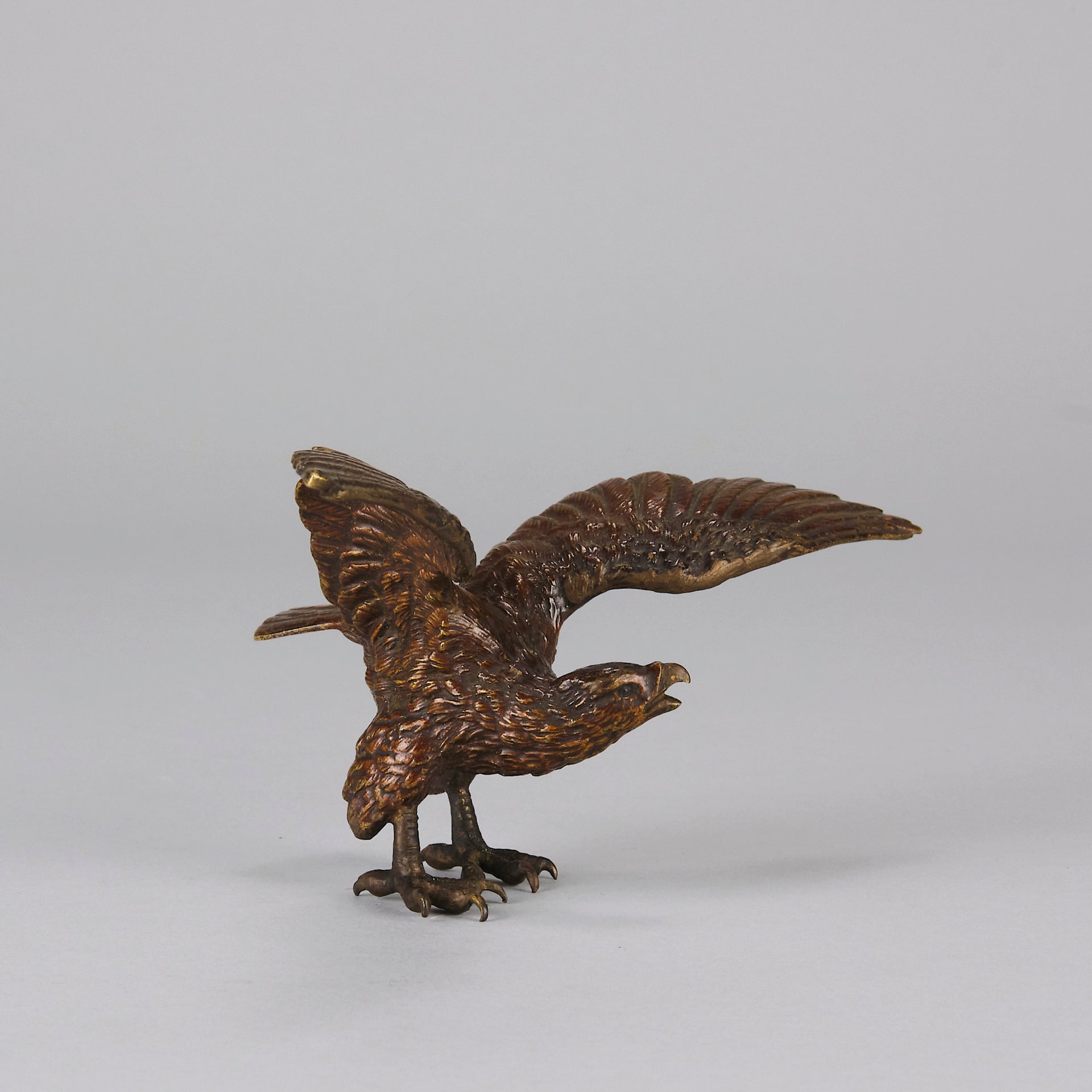 Bergman Eagle - Antique Bronze - Hickmet Fine Arts
