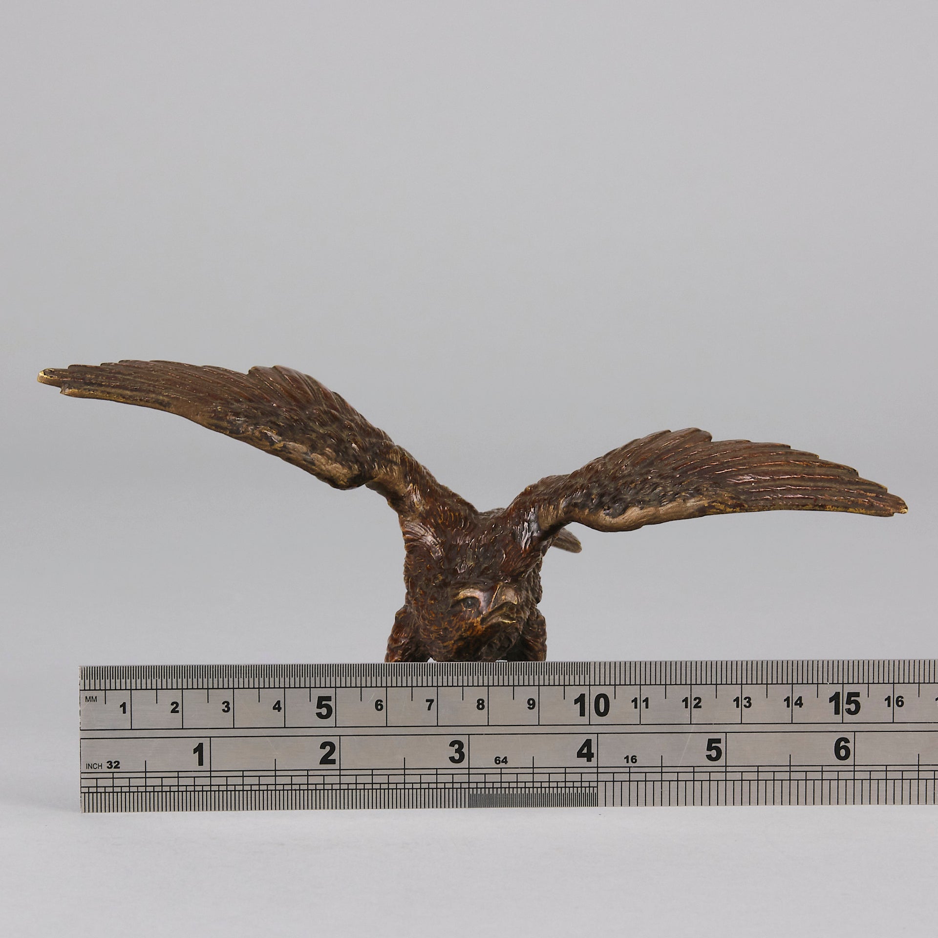 Bergman Eagle - Antique Bronze - Hickmet Fine Arts