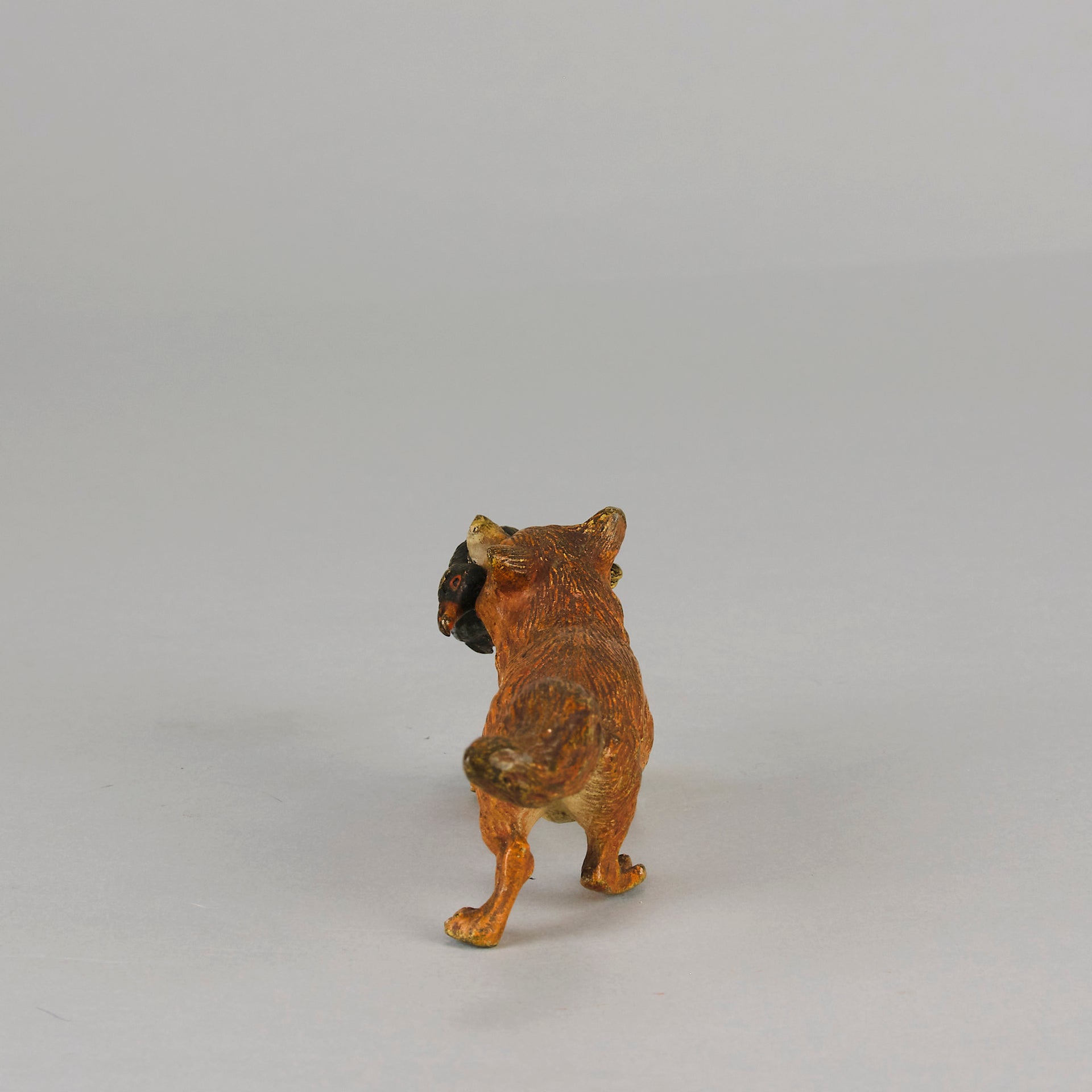 Bergman Fox & Game - Franz Bergman Bronze - Hickmet Fine Arts