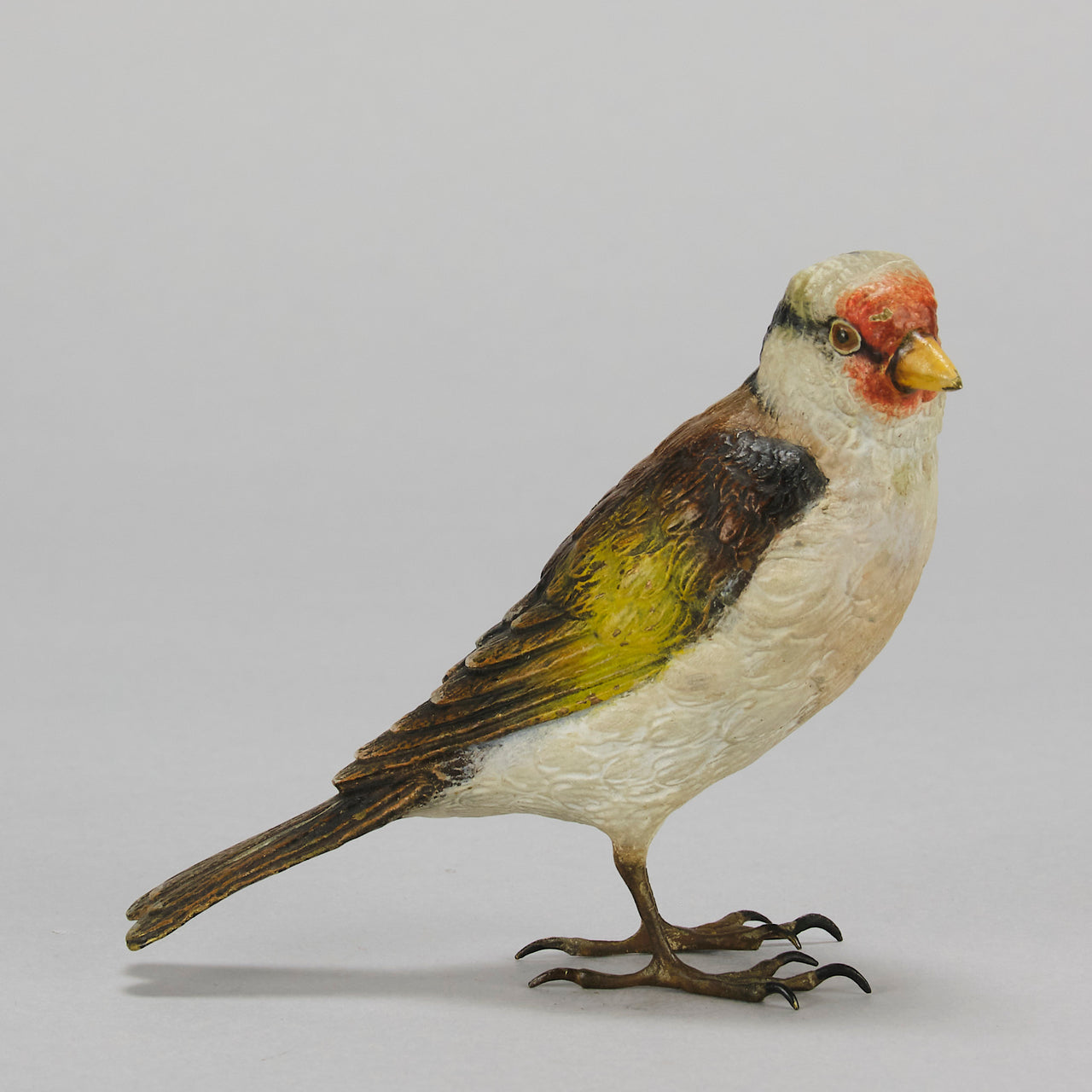 Bergman Goldfinch - Austrian Cold Painted Bronze - Hickmet Fine Arts