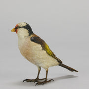 Bergman Goldfinch - Austrian Cold Painted Bronze - Hickmet Fine Arts