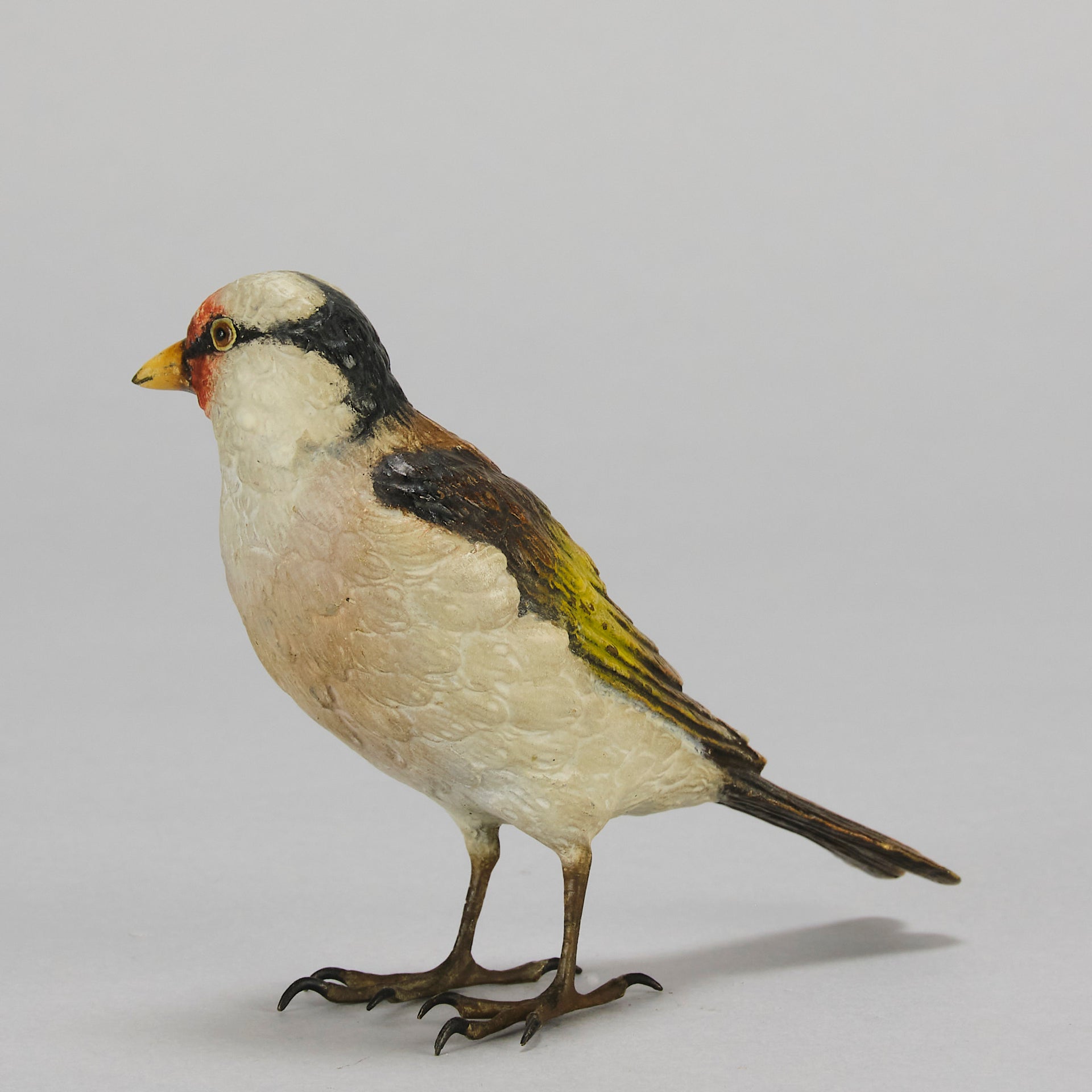 Bergman Goldfinch - Austrian Cold Painted Bronze - Hickmet Fine Arts