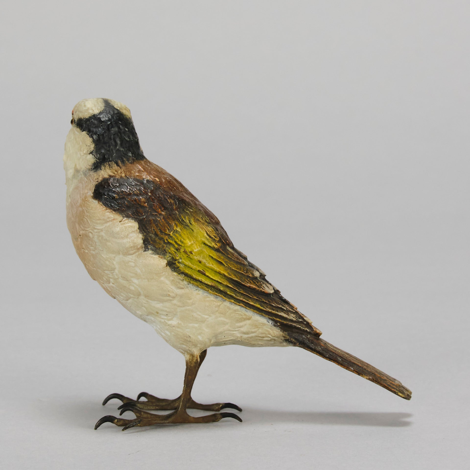 Bergman Goldfinch - Austrian Cold Painted Bronze - Hickmet Fine Arts