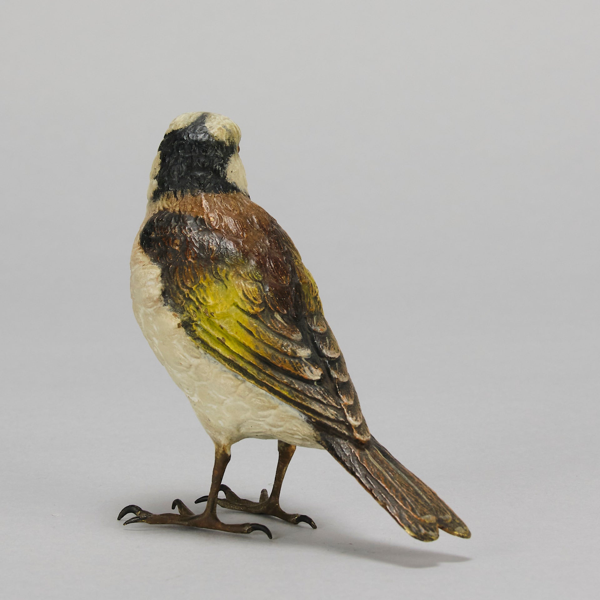 Bergman Goldfinch - Austrian Cold Painted Bronze - Hickmet Fine Arts